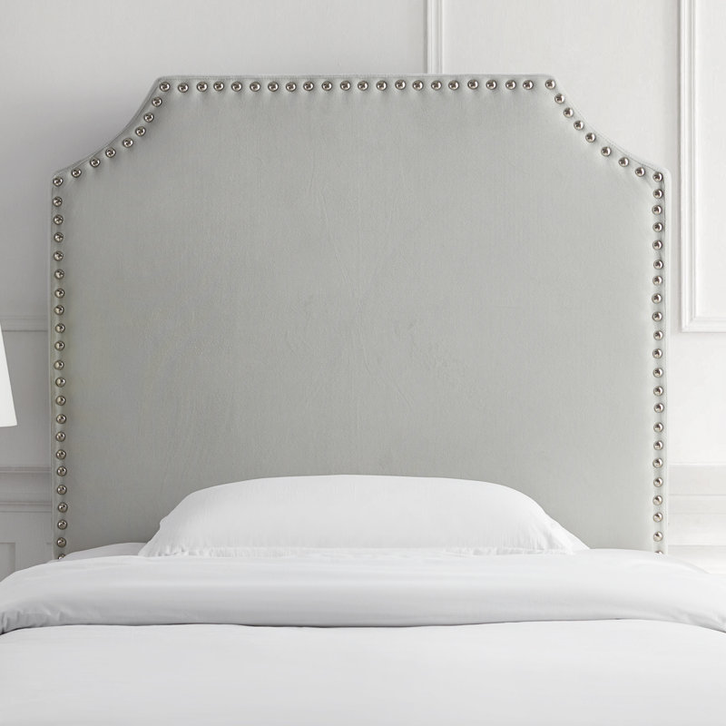 Charlton Home Chula Bevel Tacked Plush College Twin Upholstered